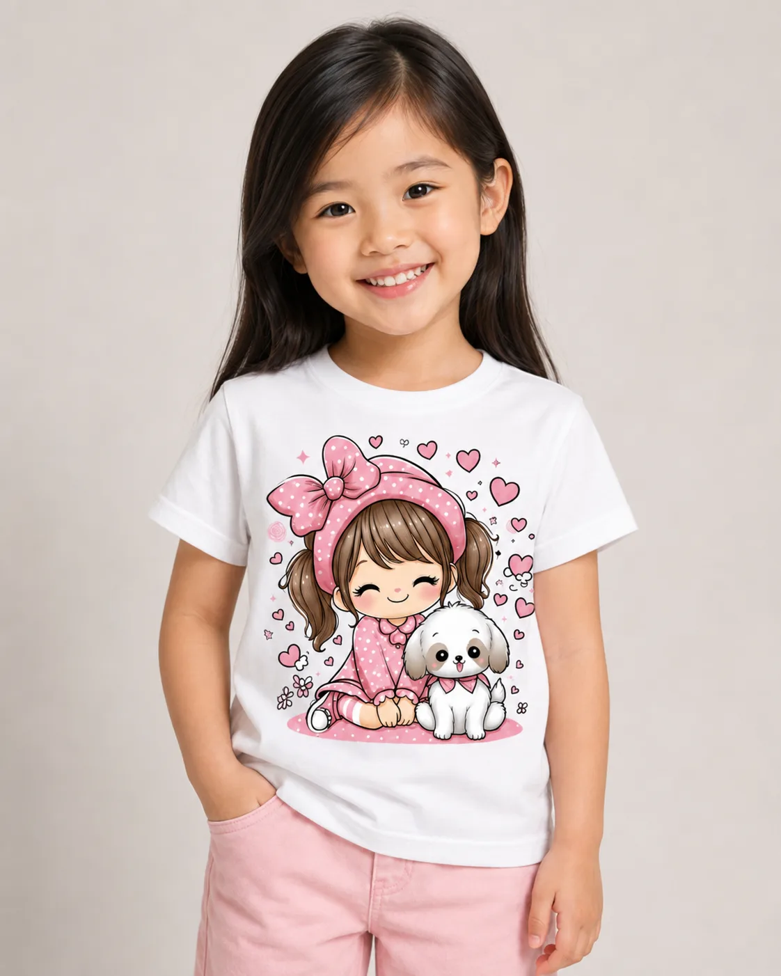 Blusa Infantil Dulce Amistad